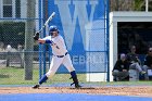 Baseball vs Emerson  Wheaton College Baseball vs Emerson College. - Photo By: KEITH NORDSTROM : Wheaton, Baseball